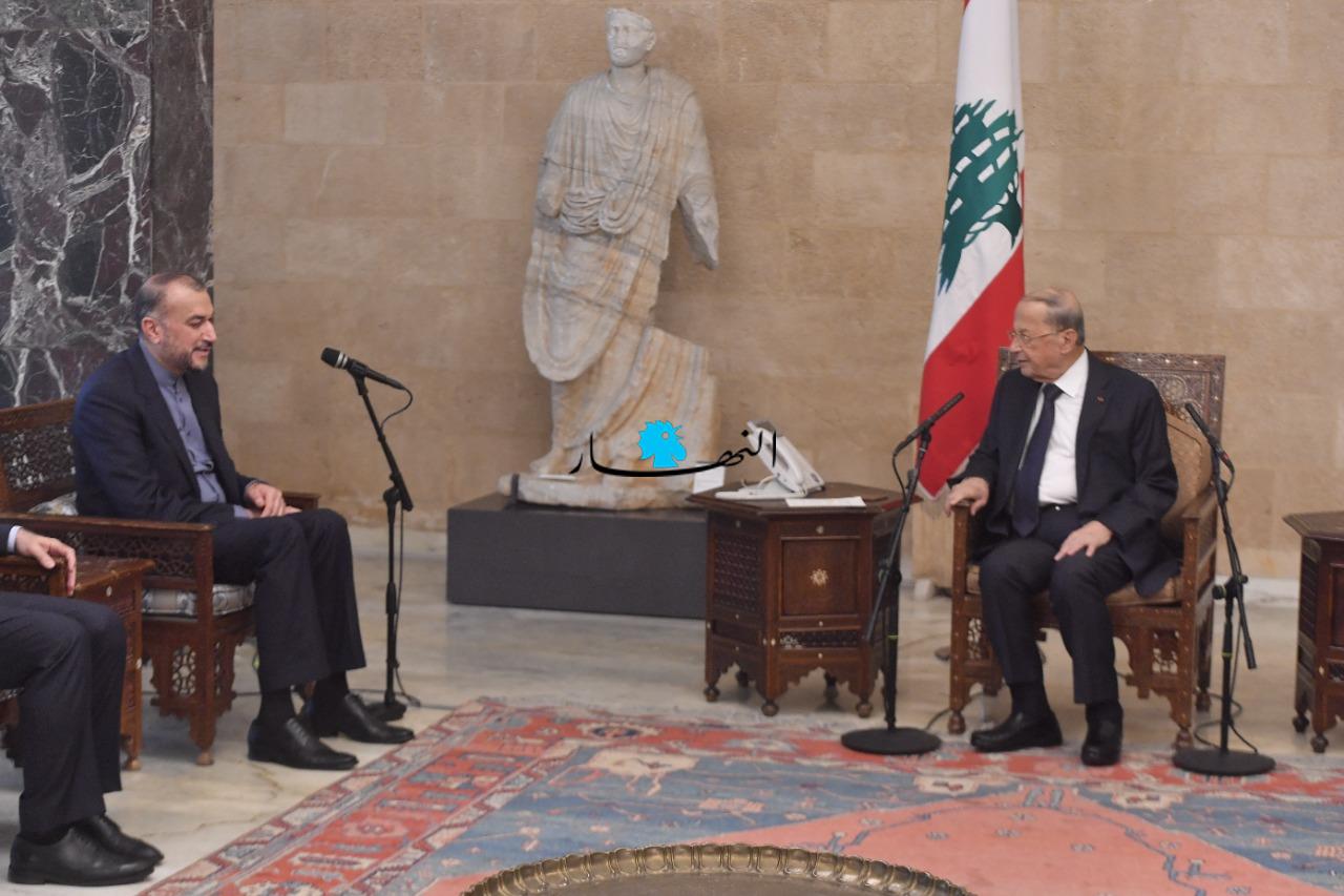 بالصور- جولات عبداللهيان الديبلوماسية في بيروت بعدسة النهار 